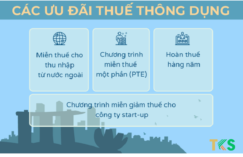 các ưu đãi thuế thông dụng