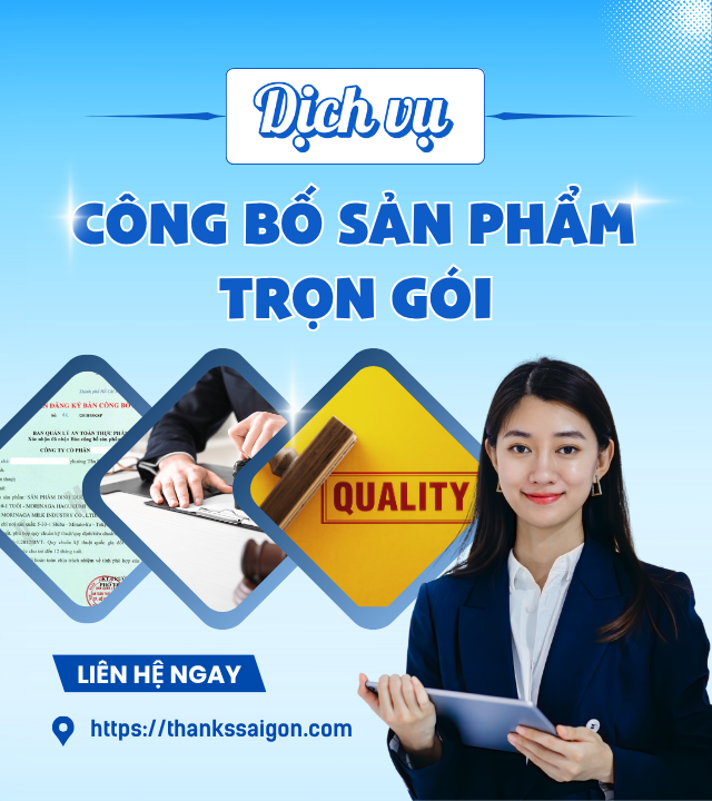 Dịch vụ công bố sản phẩm