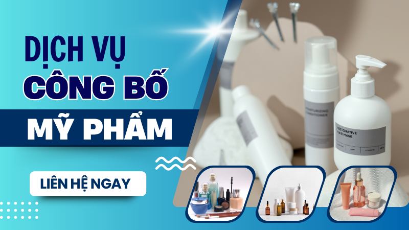 Dịch vụ công bố mỹ phẩm