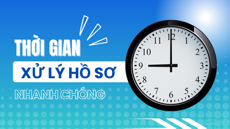 thời gian xử lý hồ sơ